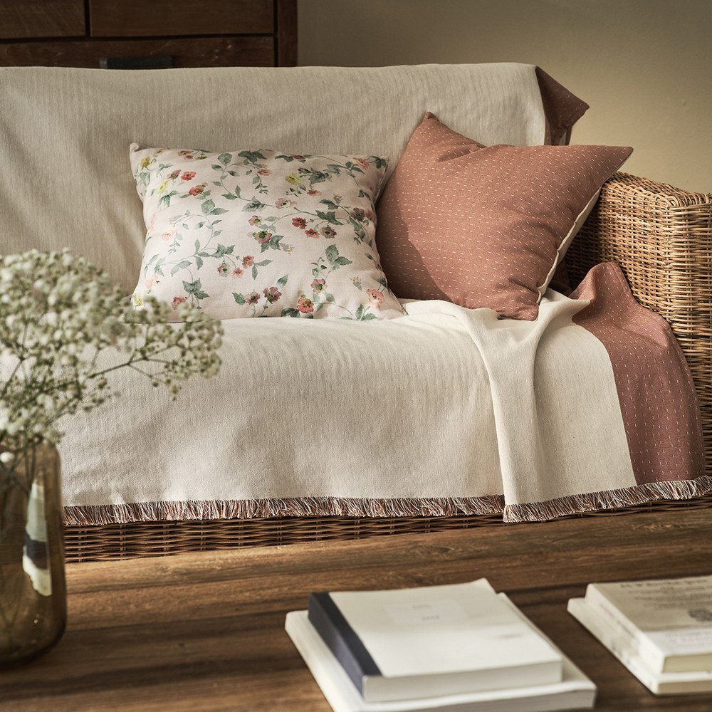 Ριχτάρι Rukia 269 Off White - Stone Brown Gofis Home