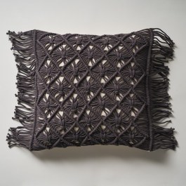 Cushion Cover Sahara 193/48 Volcanic Grey Gofis Home VOLCANO