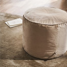 Πουφ Winter 711/06 40x50x50cm Dove Beige Gofis Home DOVE