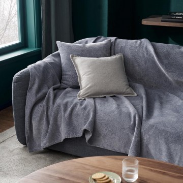 Sofa Throw Nimbus 447/09 Blue Grey Gofis Home