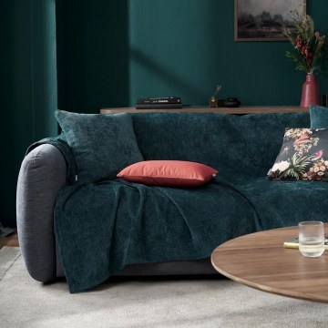 Sofa Throw Nimbus 447/18 Deep Ocean Blue Gofis Home
