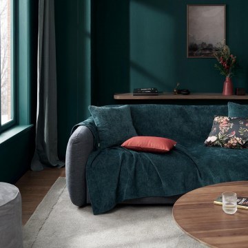 Sofa Throw Nimbus 447/18 Deep Ocean Blue Gofis Home