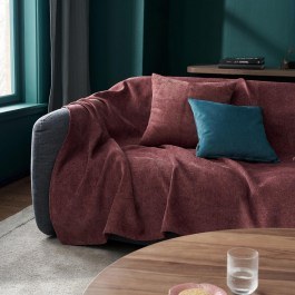 Sofa Throw Nimbus 447/02 Red Wine Gofis Home WINE