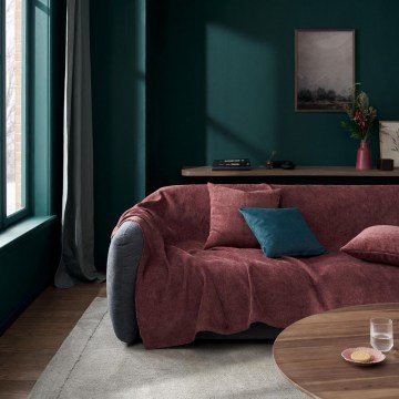 Sofa Throw Nimbus 447/02 Red Wine Gofis Home
