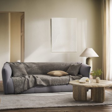Throw Yrsa 141/22 Greige Gofis Home