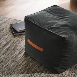 Πουφ Nadinia 137/01 40x50x50cm Perl Grey Gofis Home GREY
