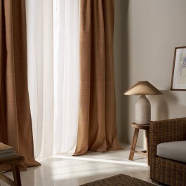 Curtain Teyana 656/04 Mustard Yellow Gofis Home MUSTARD