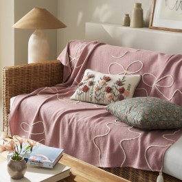 Throw Elowen 505/17 Magnolia Rose Gofis Home MAGNOLIA