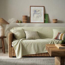 Throw Elysia 531/18 Garden Green Gofis Home GREEN