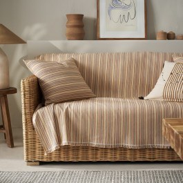 Throw Nymeria 574/03 80's Orange Gofis Home ORANGE
