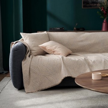 Sofa Throw Rune 448/25 Salmon Gofis Home