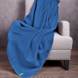 Κουβέρτα Καναπέ - Ριχτάρι Rainbow Blue Benetton BLUE