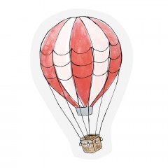 Ευχετήρια Κάρτα Hot Air Balloon - Cut - Out GL-CO-15 12x21cm White-Red The Gift Label