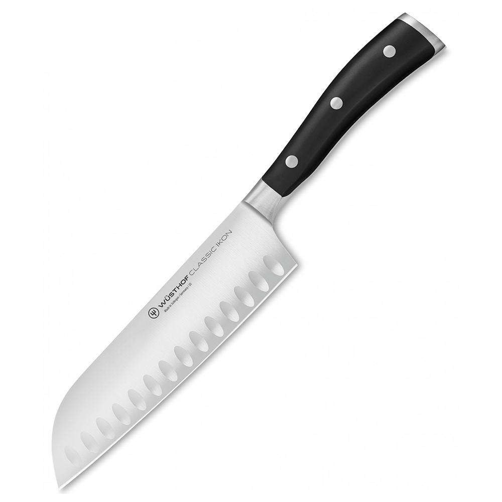 Μαχαίρι Santoku Classic Ikon 1040331317 17cm Black Wusthof