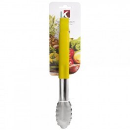 Λαβίδα Κρεατικών Ανοξείδωτη UR60386630 30cm Yellow  K-Professional YELLOW