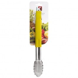 Λαβίδα Κρεατικών Ανοξείδωτη UR60387640 40cm Yellow  K-Professional YELLOW