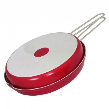 Non-stick Omelette Adriatica OZ8310250F D25cm Red-Silver Olympia Zanetti