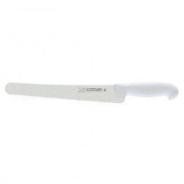 Knife Bread Carbon CO1012725 25cm White Comas WHITE