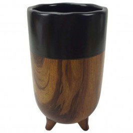 Βάζο LJT327527B 27cm Black-Walnut Oriana Ferelli® BLACK-WALNUT