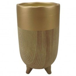Βάζο LJT327527G 27cm Gold-Natural Oriana Ferelli® NATURAL-GOLD