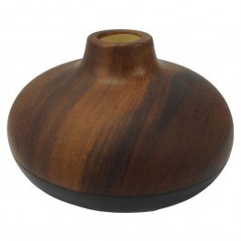 Κηροπήγιο LJT371313B Φ12,5x8,5cm Black-Brown Oriana Ferelli BLACK-BROWN