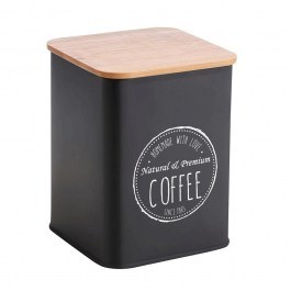 Βάζο Καφέ Kitchen Trend CLG500310CBK 10x10x13,5cm Black Oriana Ferrelli BLACK