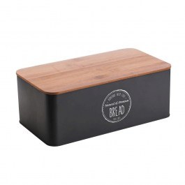 Ψωμιέρα Kitchen Trend CLG850742BK 42,3x23x12,7cm Black Oriana Ferrelli BLACK