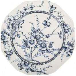 Πιατέλα Σερβιρίσματος Tiffany PR24324B04 Φ31cm White-Blue Oriana Ferelli® WHITE-BLUE