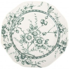 Πιατέλα Σερβιρίσματος Tiffany PR24324G04 Φ31cm White-Green Oriana Ferelli® WHITE-GREEN