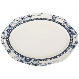 Πιατέλα Σερβιρίσματος Tiffany 24324 36cm White-Blue Oriana Ferelli® WHITE-BLUE