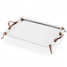 Δίσκος Σερβιρίσματος Elit SEDGUL140 40x22cm Rose Gold Oriana Ferelli® ROSE GOLD