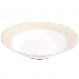 Πιάτο Βαθύ Elegancy NW24010012 Φ23cm White-Beige Max Home WHITE-BEIGE