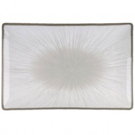 Serving Platter Water Lily PR243366421 31x21cm Grey Oriana Ferelli® GREY