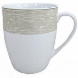 Mug Elegancy NW24010015 325ml White-Beige Max Home WHITE-BEIGE