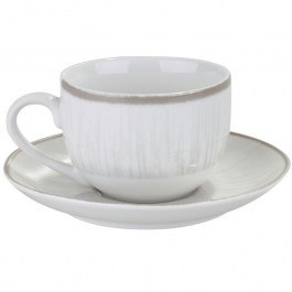 Tea Cups Water Lily (Set 6Pcs) PR243366409 220ml Grey Oriana Ferelli® GREY