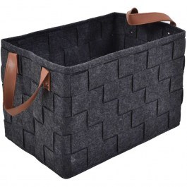 Καλάθι Διακοσμητικό 819799 30x44x26cm Black-Brown Ankor BLACK-BROWN