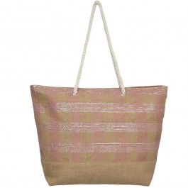 Τσάντα Θαλάσσης 831494 54x15x40cm Brown-Pink Ankor BROWN-PINK
