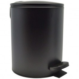 Κάδος Απορριμμάτων Soft Close 833801 Φ20,5x26cm 5lt Black Ankor BLACK