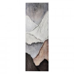Canvas Painting 839490 30x90cm Grey-White-Brown Ankor