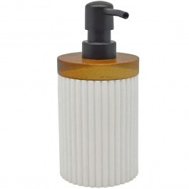 Δοχείο Κρεμοσάπουνου 829521 7,9x7,9x17,5cm White Ankor WHITE