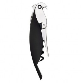 Ανοιχτήρι - Τιρμπουσόν Parrot AAM32 B Σερβιτόρου 3x2,5x13cm Black Alessi BLACK