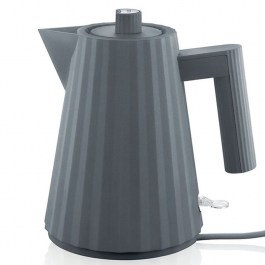 Βραστήρας Ηλεκτρικός Plissé MDL06/1 G 1,0Lt 2400W 21x16x20cm Grey Alessi GREY