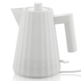Βραστήρας Ηλεκτρικός Plissé MDL06/1 W 1,0Lt 2400W 21x16x20cm White Alessi WHITE
