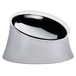 Δοχείο Φαγητού Σκύλου Wowl BM13/21 1520ml WG 21,2x20,6x13,2cm White-Silver Alessi WHITE-SILVER