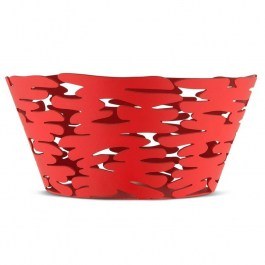 Φρουτιέρα - Ψωμιέρα Barket BM10/18 R Φ18x6,5cm Μεταλλική Red Alessi RED