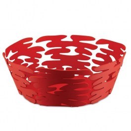 Φρουτιέρα - Ψωμιέρα Barket BM10/21 R Φ21x10cm Μεταλλική Red Alessi RED