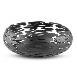 Bowl Barknest BM02  B Φ21x7cm Black Alessi BLACK