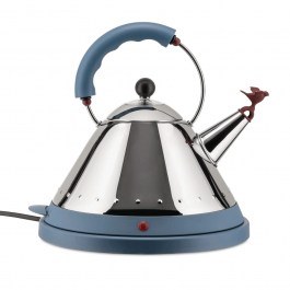 Βραστήρας Ηλεκτρικός MG32 AZ 1500ml Φ25,5x27cm 2000W Από Ανοξείδωτο Ατσάλι 18/10 Silver-Blue Alessi SILVER-BLUE