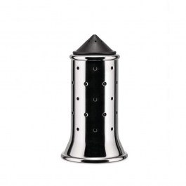 Αλατιέρα MGSAL B Φ6,3x11,3cm Silver-Black Alessi SILVER-BLACK