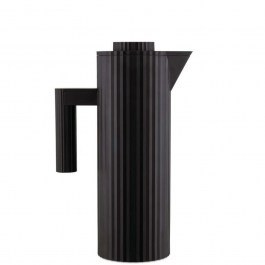 Κανάτα-Θερμός Plissé MDL12 B 20x11x32cm 1Lt Black Alessi BLACK